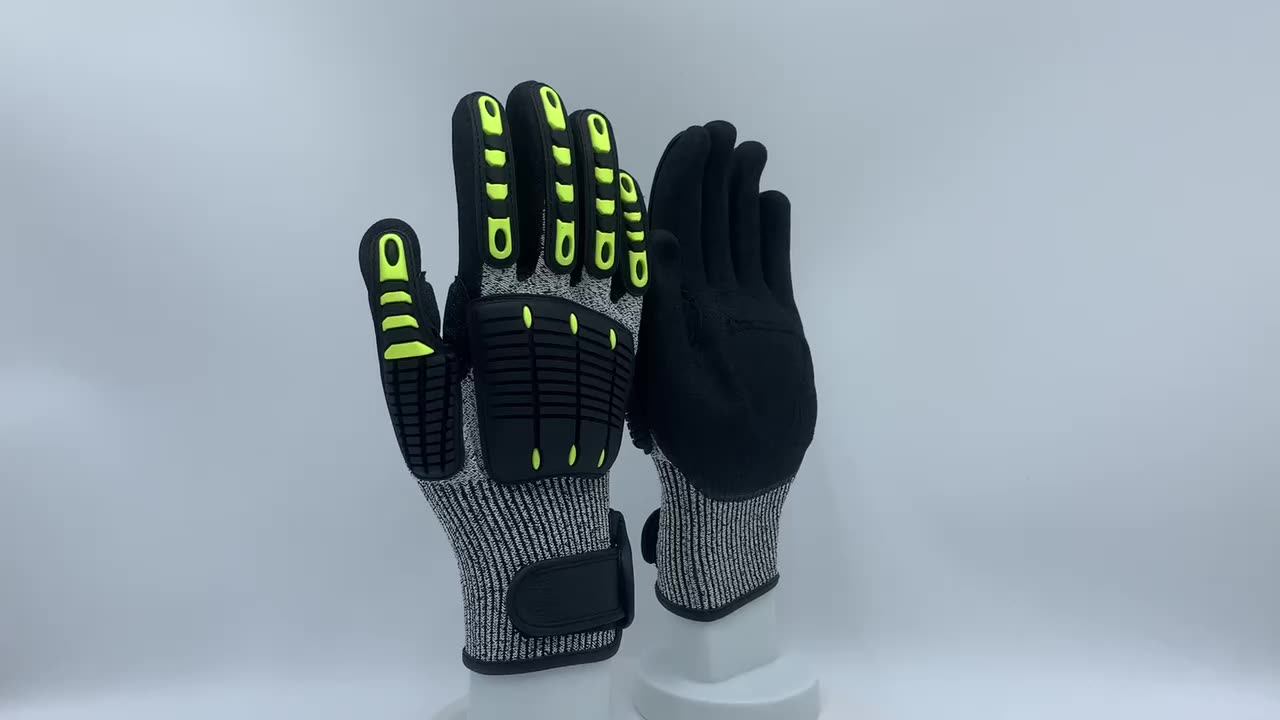 Custom Knuckle Protective Synthetic Leather Microfiber Antiimpact Cut