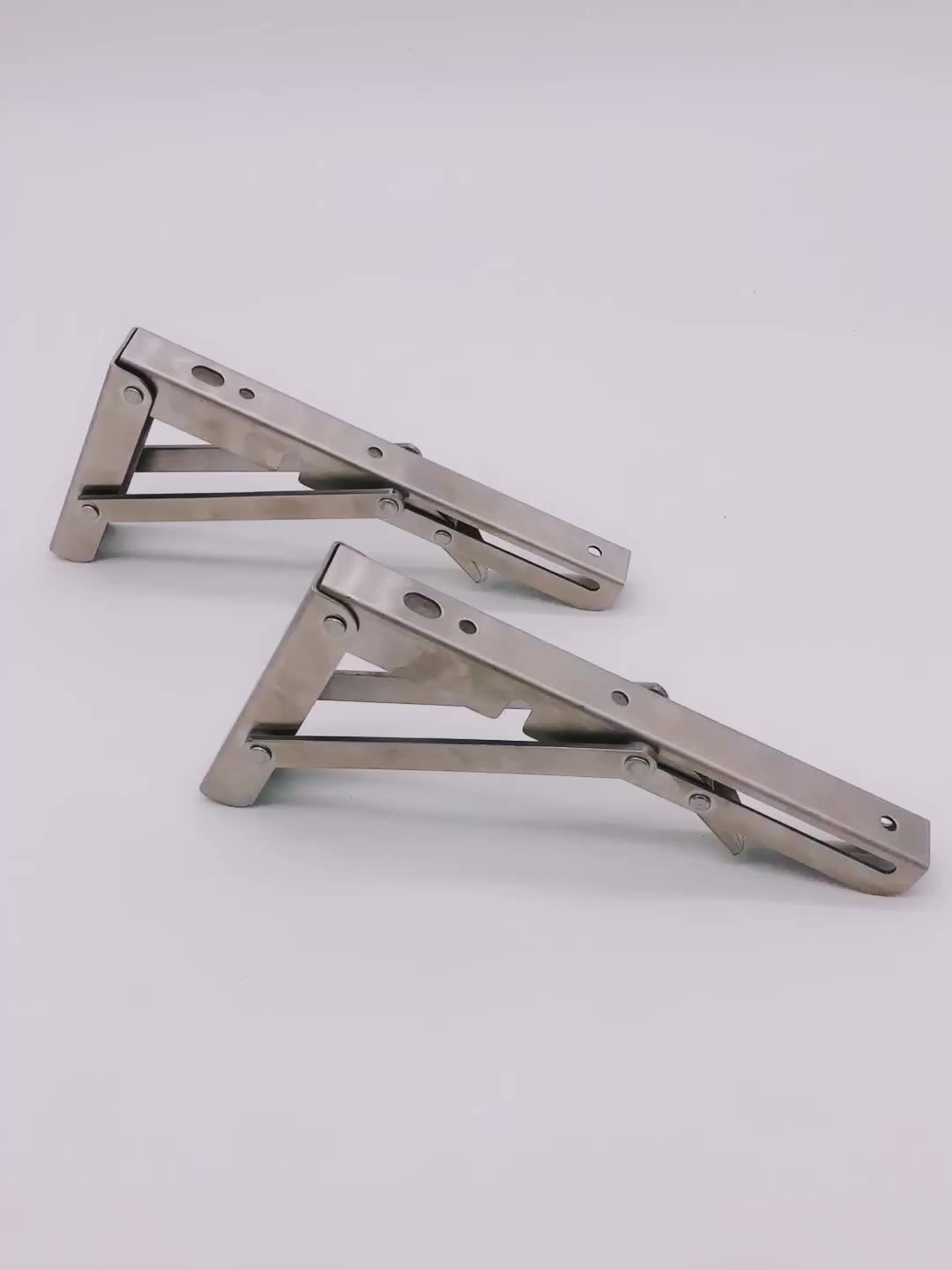 Folding Table Bracket Bench Lowes Triangle Adjustable Stainless Steel L