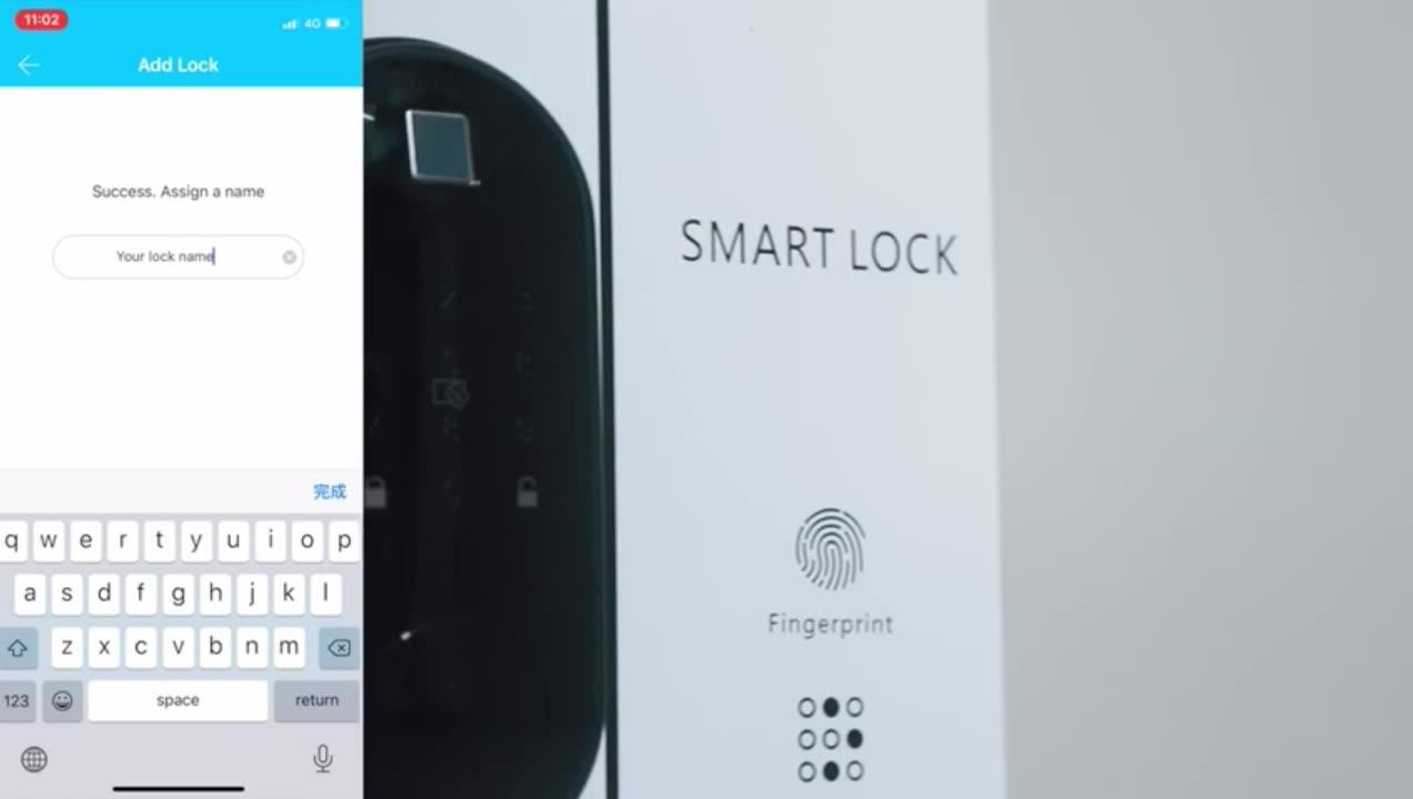 Dead Bolt Security Ttlock Door Fingerprint Tt Electric App Key Locker