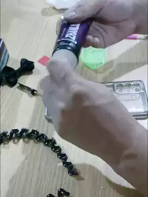Sticky hairclip glue handmade jewelry diy hairclip fabric clip Crown repair diamond jewelry special material