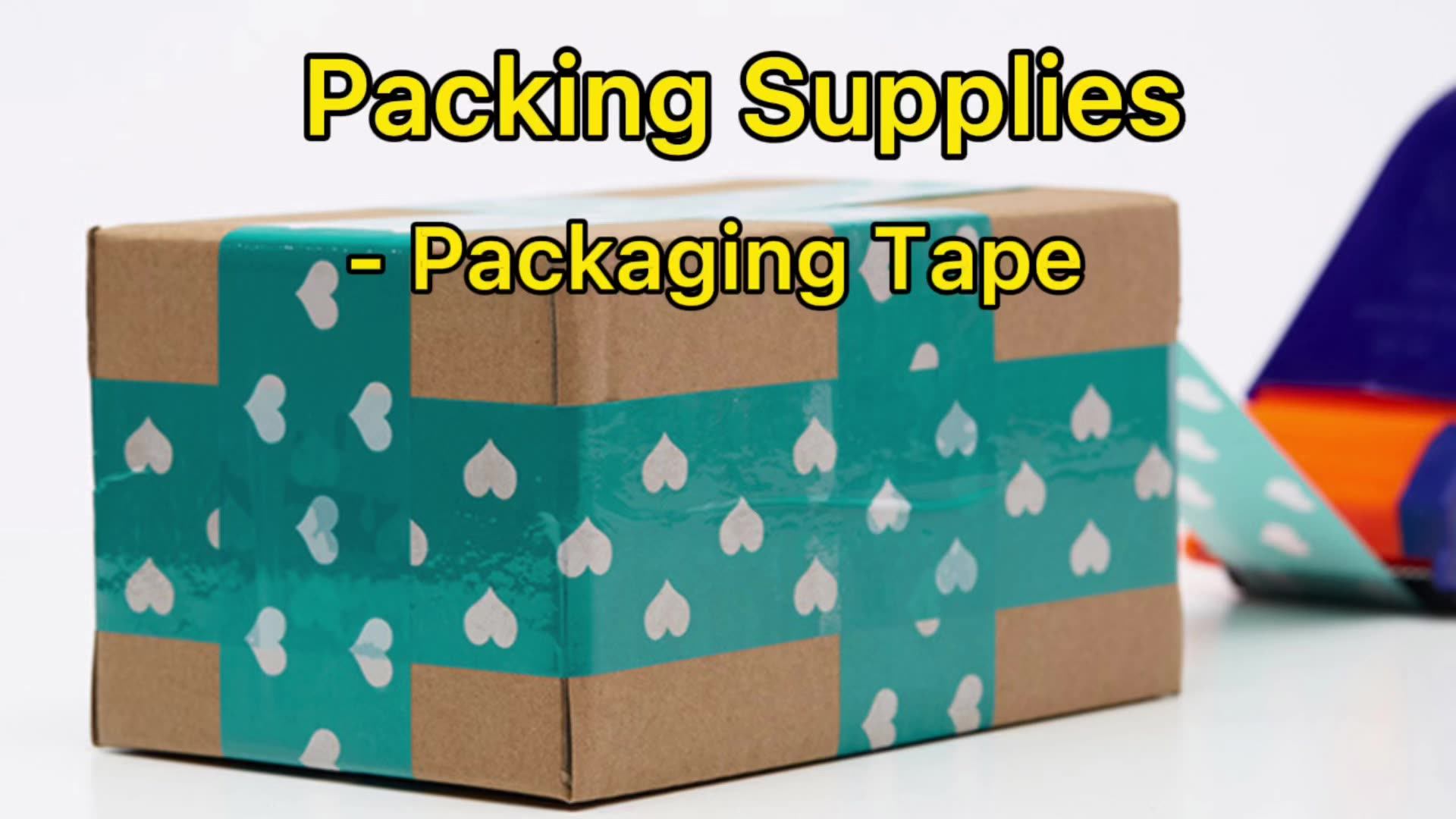 Cheap Custom Adhesive Amazon Prime Packing Tape Roll Cartoon Packing
