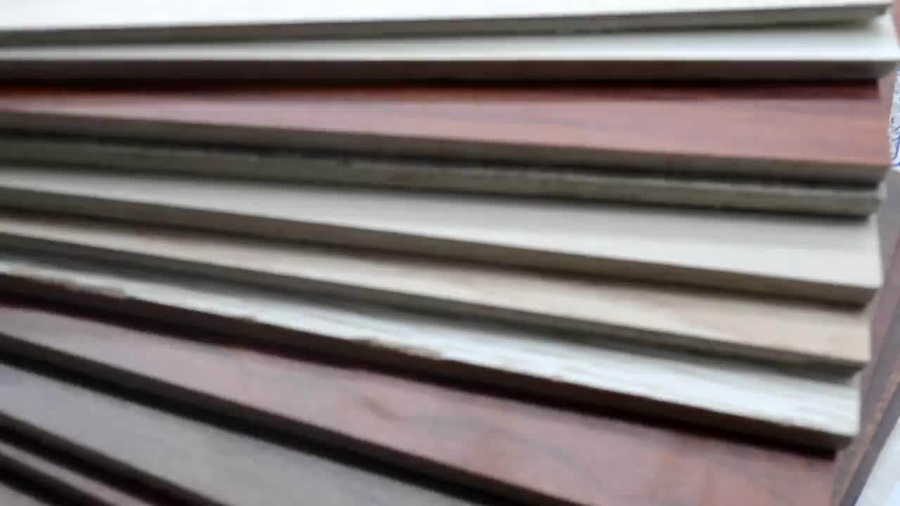 18mm Poplar Core Melamine Faced B1 Fire / Flame Retardant / Proof