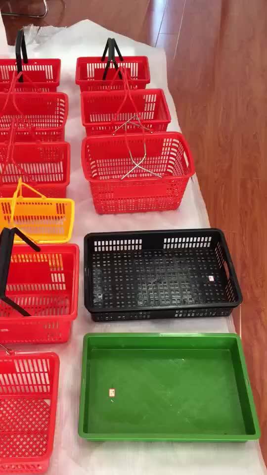 Shop Mall Mini Shopping Basket Small Plastic Retail Shopping Baskets With Handles For Kids Buy