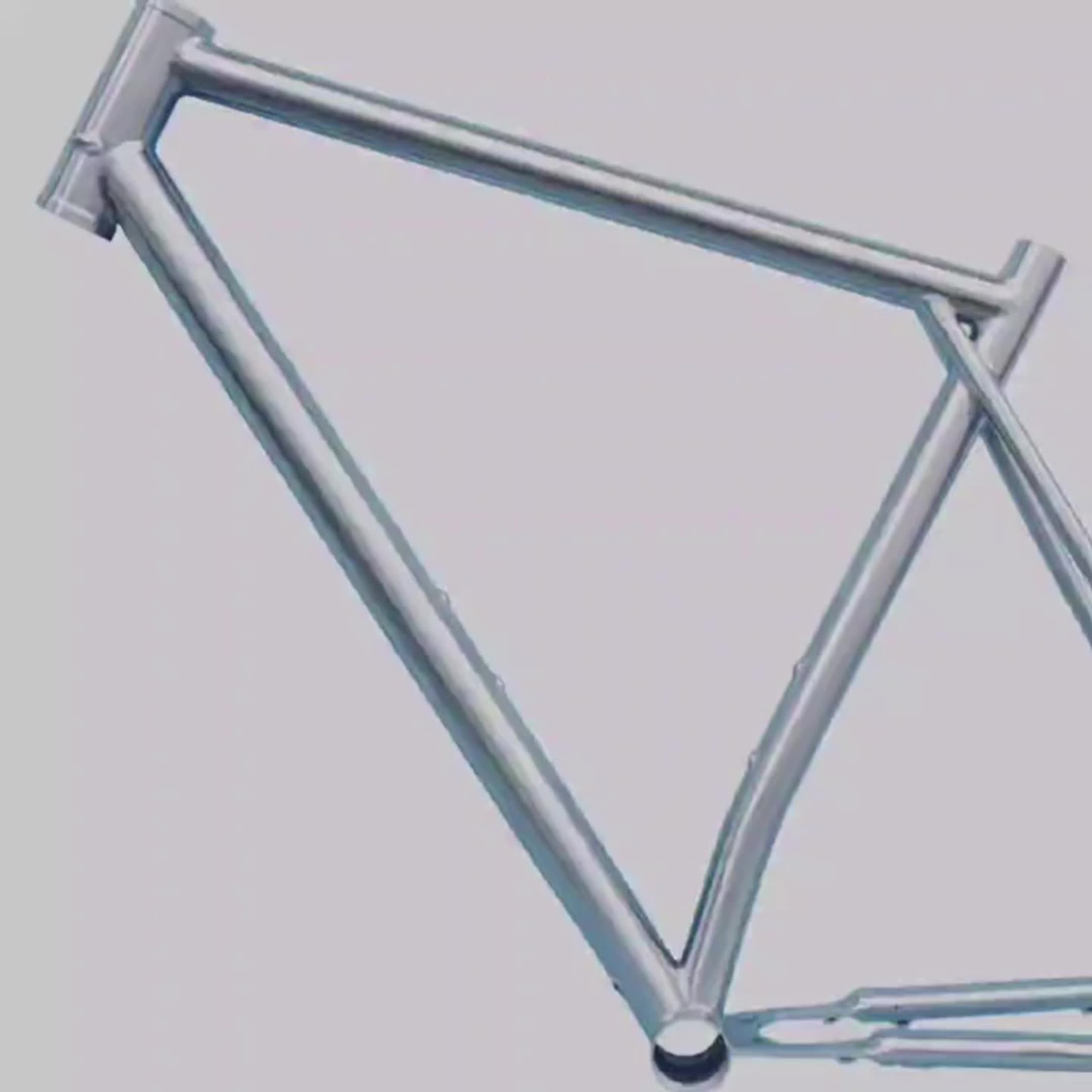 Vbrake Bmx Bike Frame Light Weight Mesalino Mini Bike Frame Hftbm