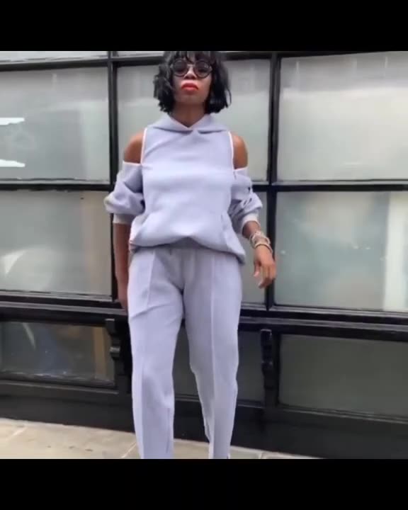 stacked jogging suits