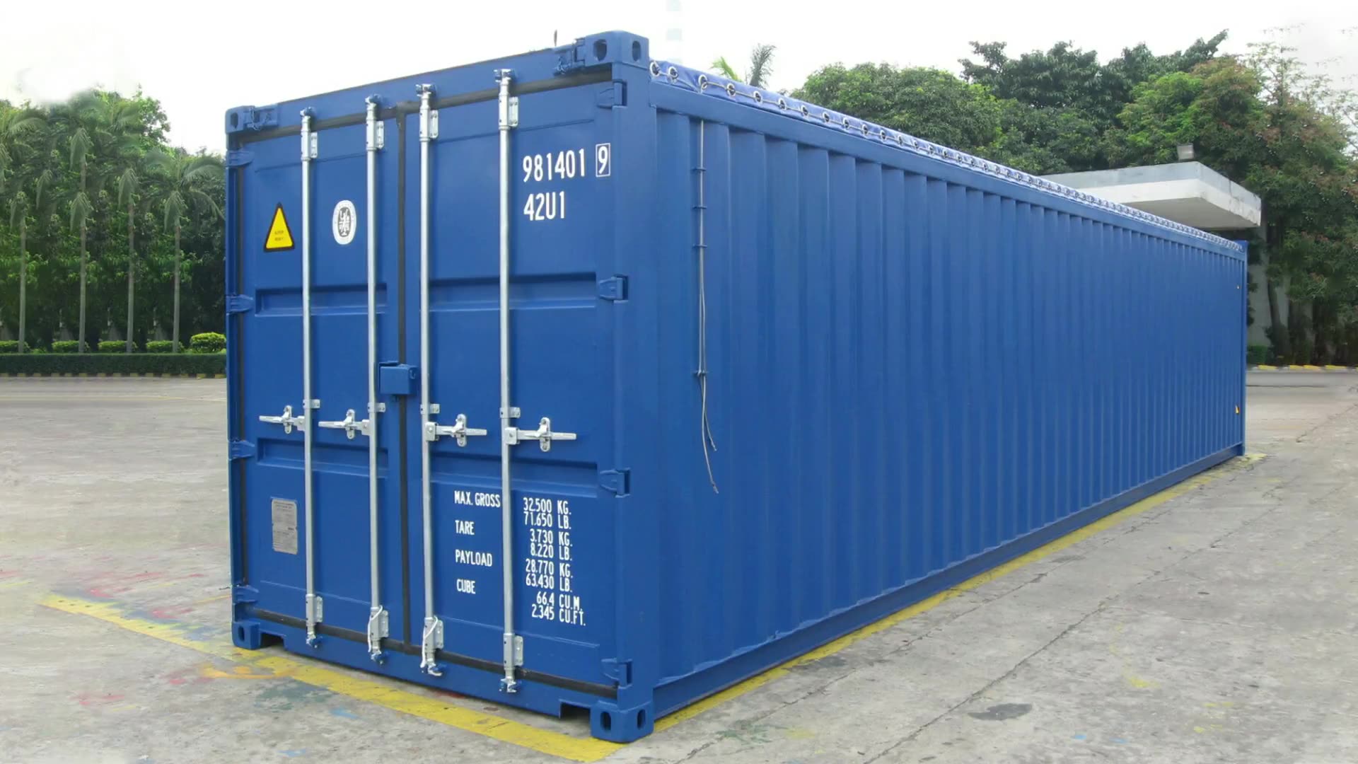 Cubierta De Lona De Pvc,Cabezal Móvil,Contenedor De Parte Superior