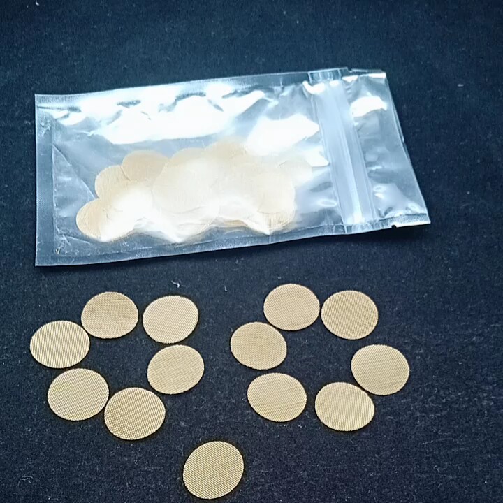 Crystal Pipe Screens 1/2(0.5) Inch Diameter Tobacco Pipes Stainless