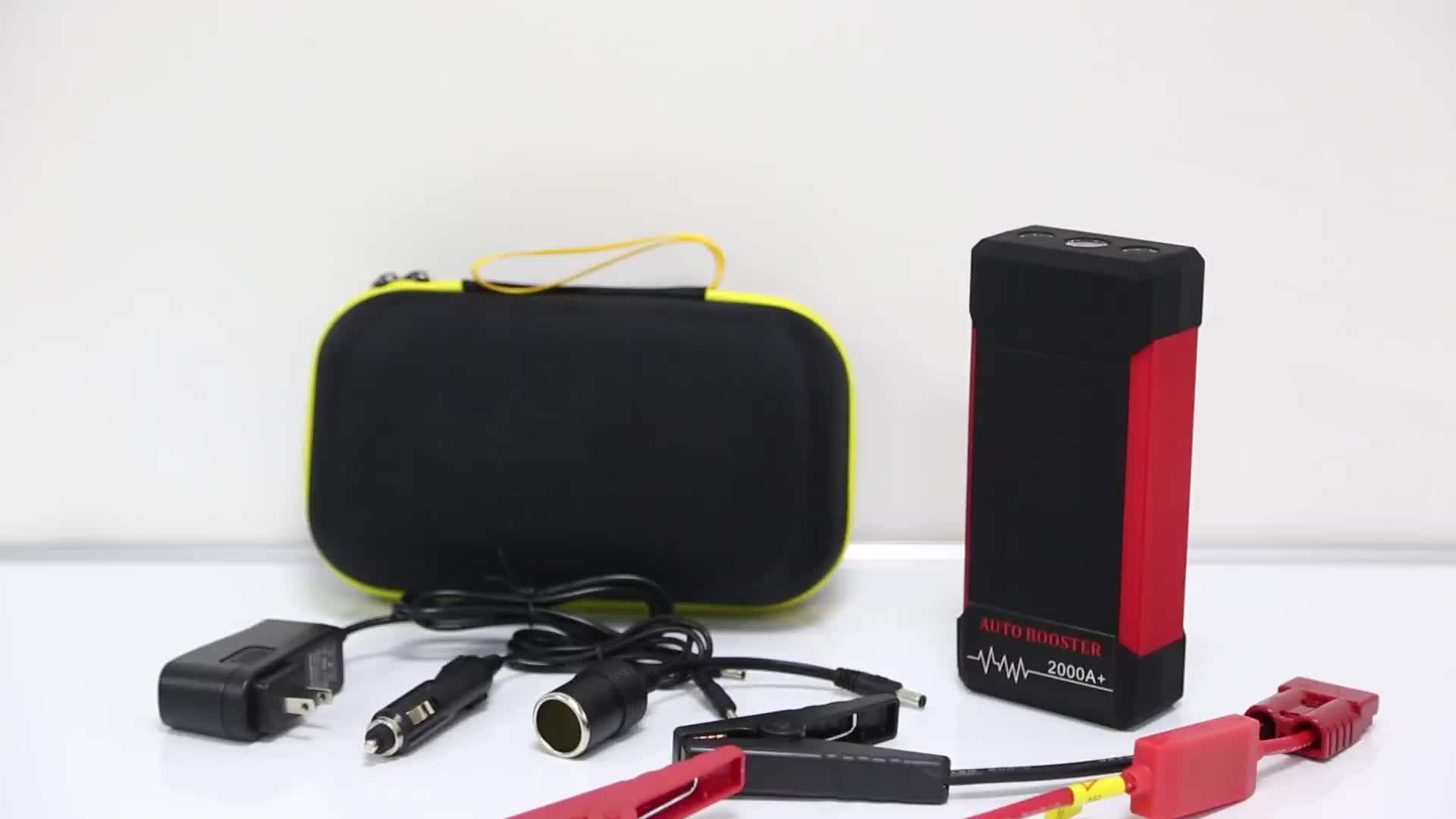 High Power 6 12 24 Volt Jump Starter For Car Battery Super Capacitor