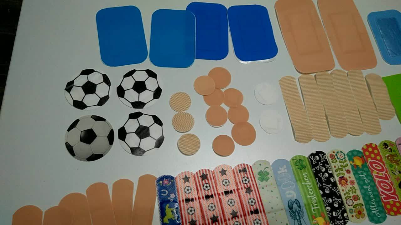 Custom Printed Band Aid Set Kit Kids Bandaid Mixed Plasters For