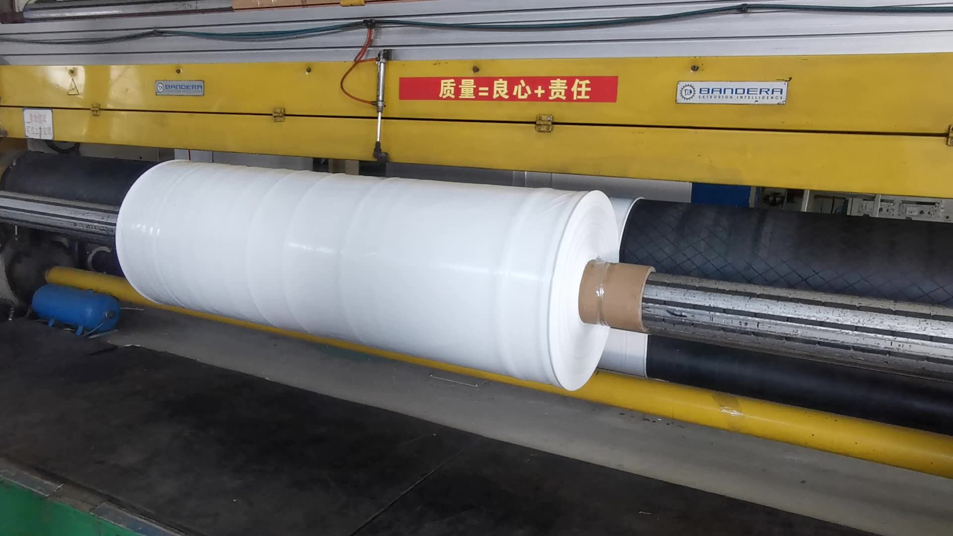White Opaque Boat Heat Shrink Wrap Plastic Film For Industry / Building