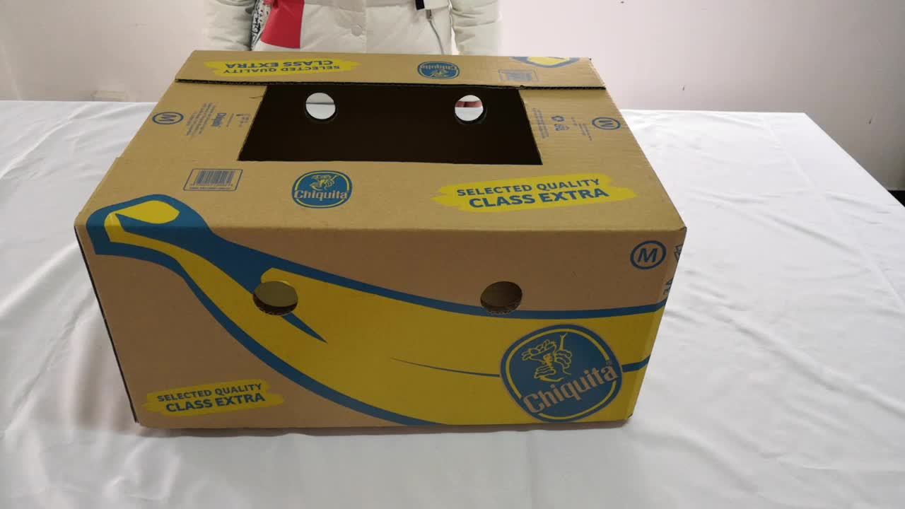Standard Size Banana Plain Carton Shipping Box Packaging Buy Banana