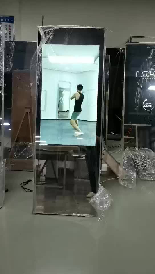 Factory Direct 43" Wall Mounted Android Smart Mirror Exercise Abs Smart