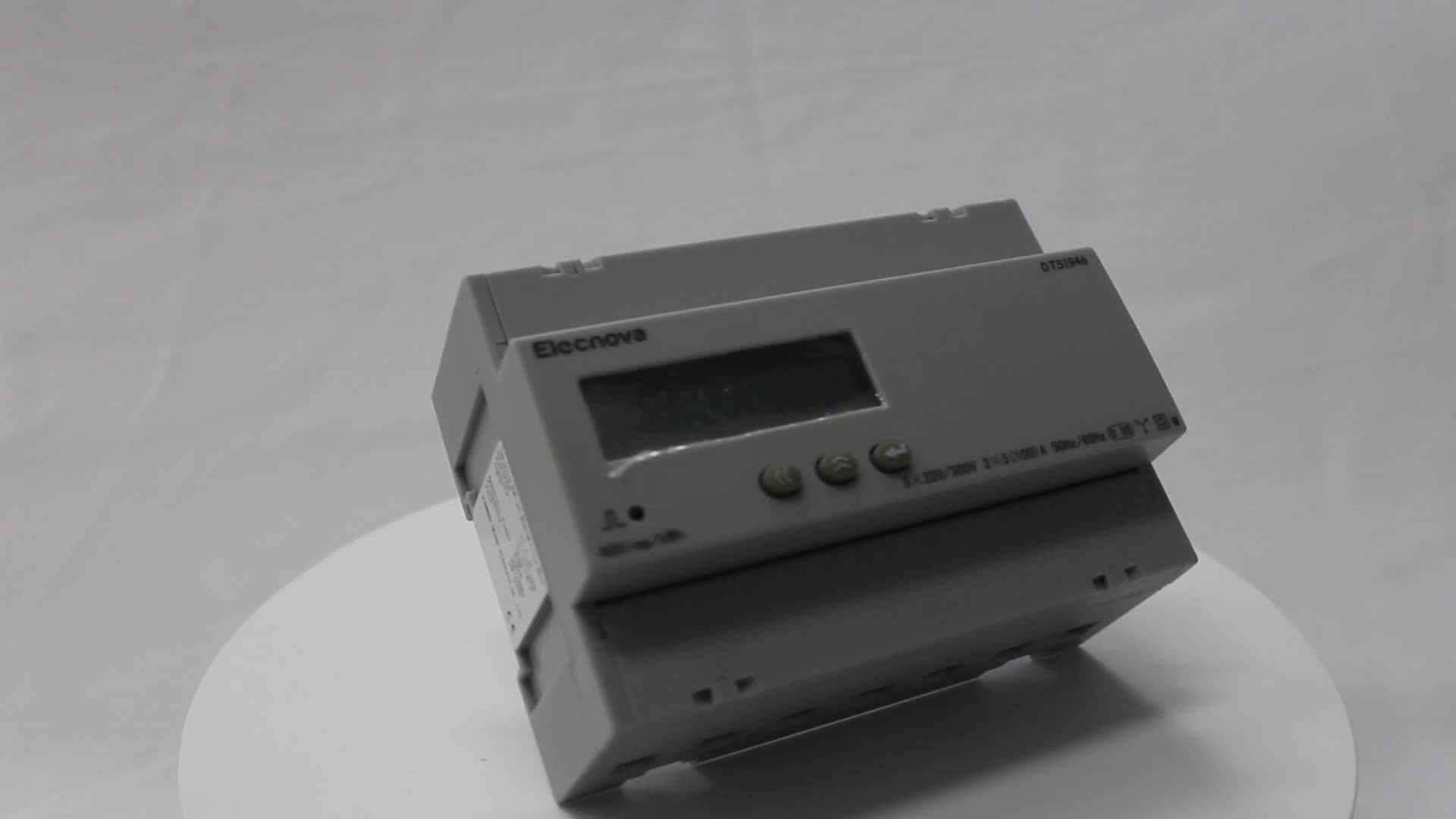 Elecnova Dss1946 Din Rail Mounted Three Phase Digital Multifunction