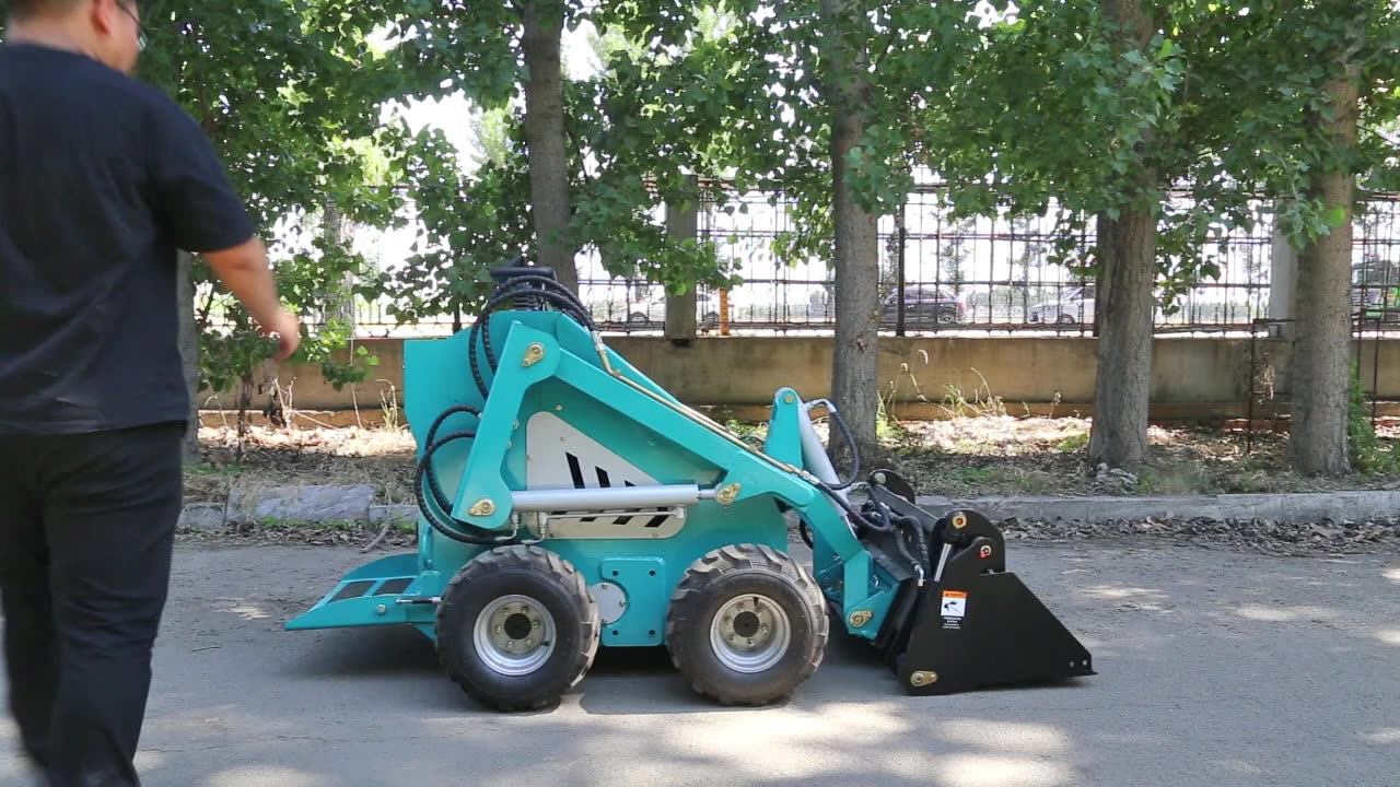 Free Shipping!! Cheap Mini Skid Steer Loader Diesel Mini Skid Steer