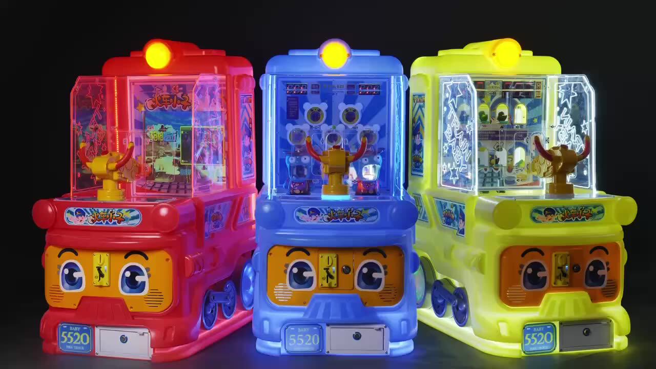 새로운 인기 어린이 기차 소년 볼 슈팅 공룡/좀비 게임기 (코인 작동식, 아케이드 게임 센터용)