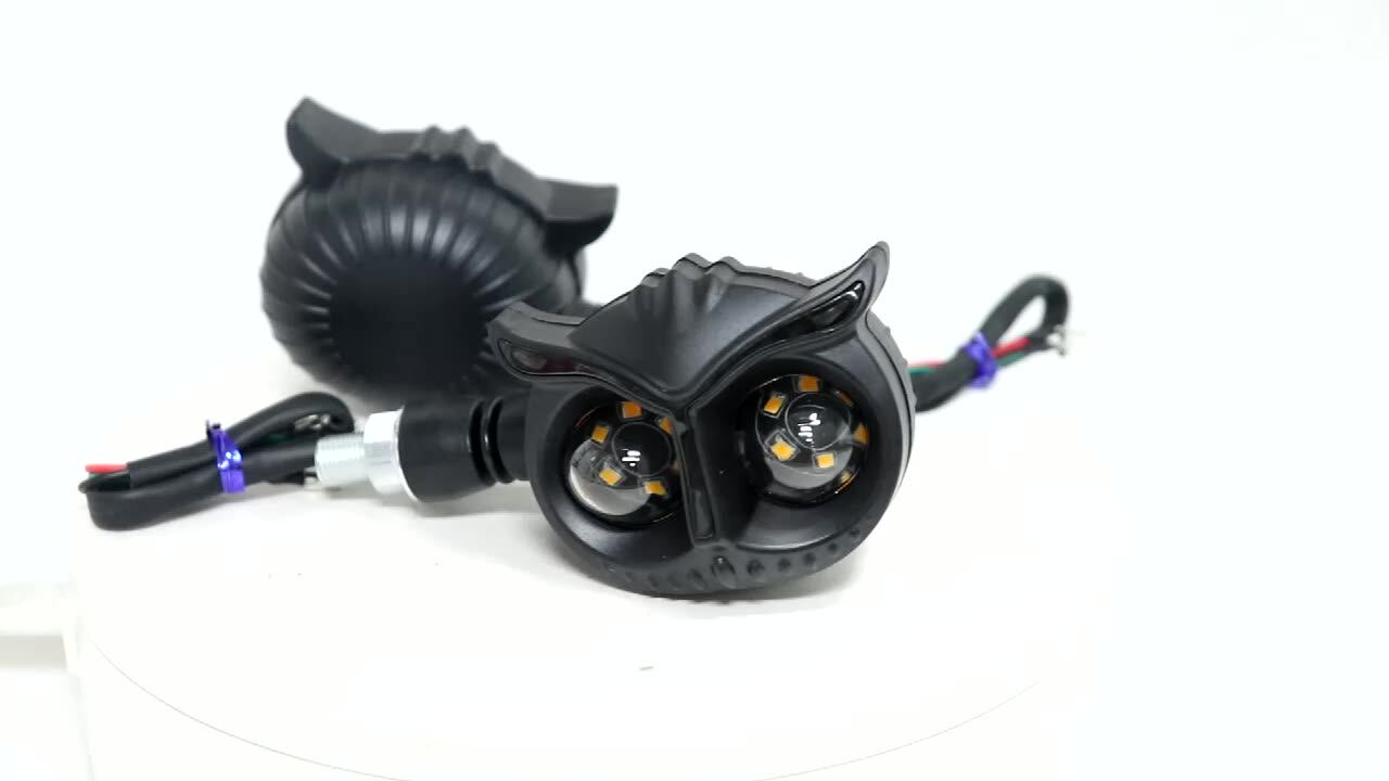 Motorcycle Headlights Led Owl Spotlights Modified Lights Electric Car