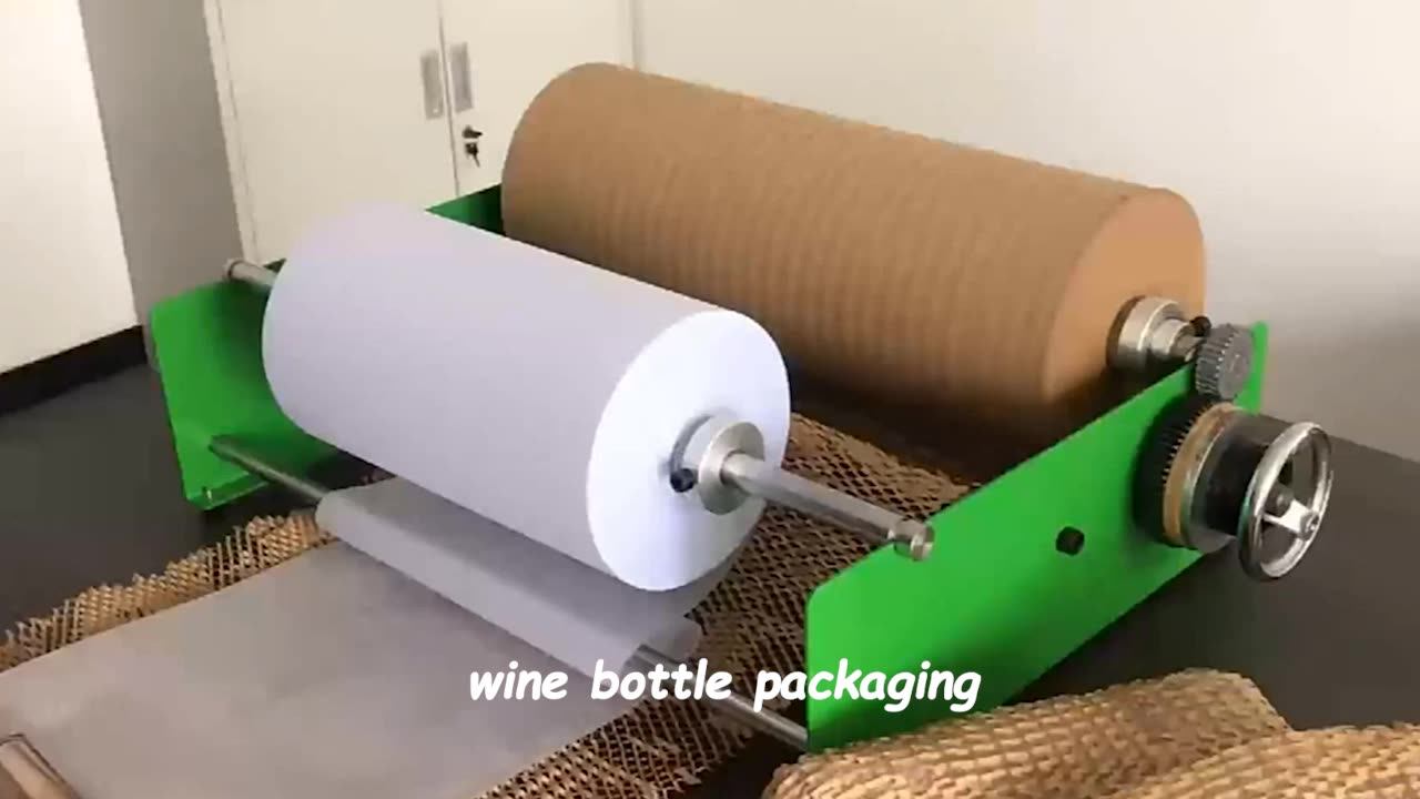 Ecofriendly Packaging Paper Cushioning Kraft Paper Wrap Roll