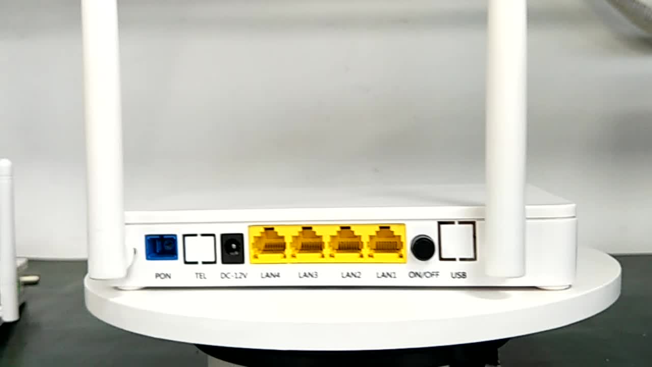 Factory Price Wholesale Ftth Fiber Optic Modem 1ge 3fe Gpon Wifi Router