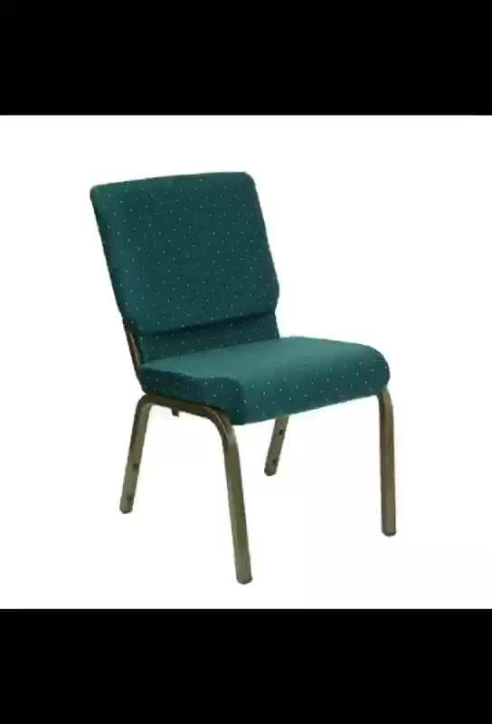 Wholesale Used Cheap Used Stackable Metal Padded Church Chair For Sale