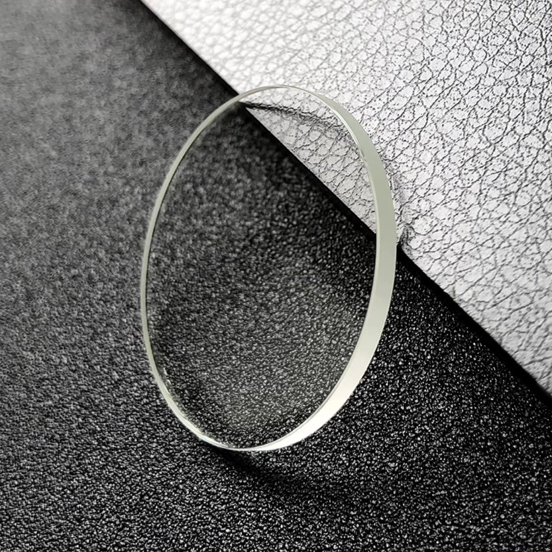 Sapphire Gaze Rotondo - Spessore 1,0-3,0 Mm, Diametro 17-44,5 Mm, Piatto, Compatibile Universale Vetro Zaffiro Per Orologio - Foto 8