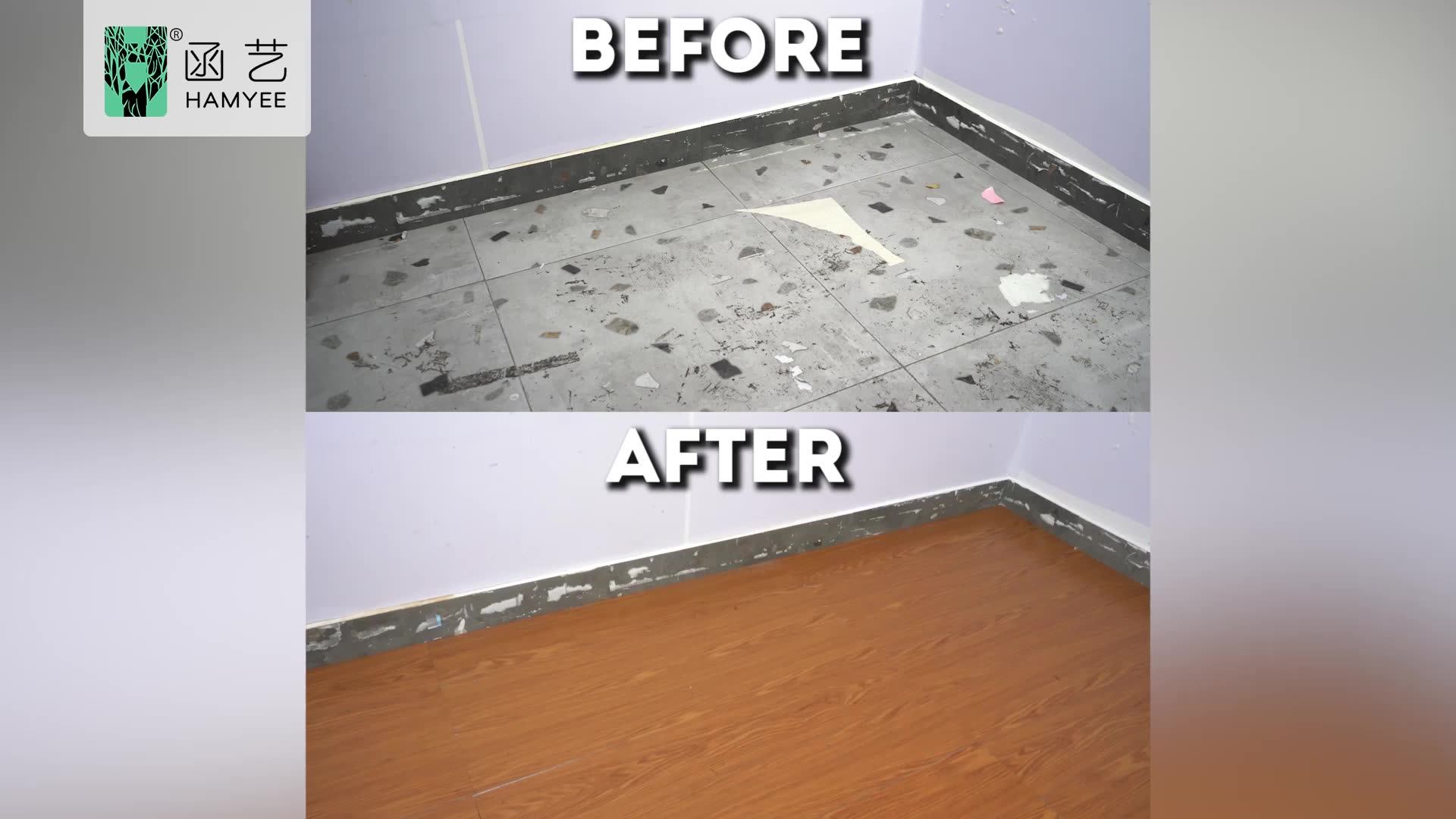 Lvt Piso Vinilico Autoadherible Pisos De Plastico Pvc Hard Plastic