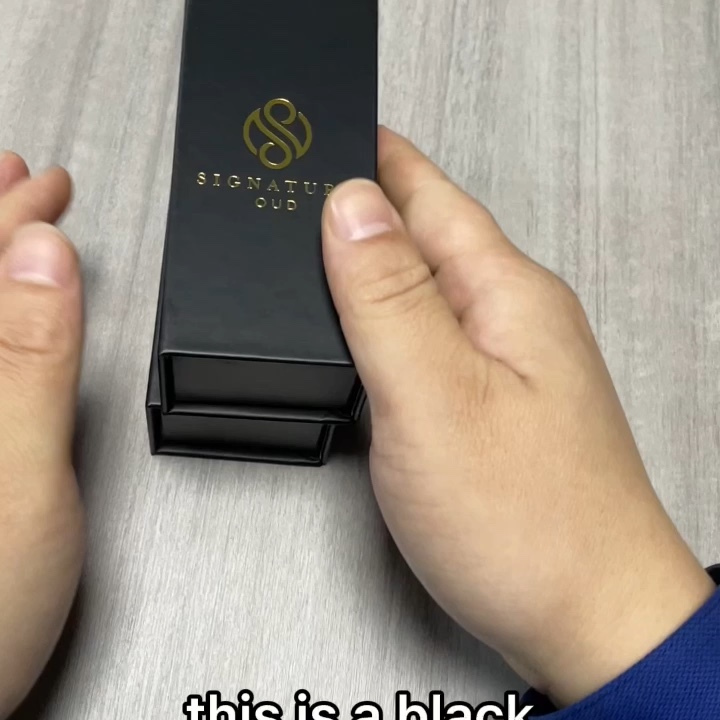 Custom Logo Paper Black Perfume Box Packaging Empty Perfume Boxes Buy Perfume Boxes Design Perfume Bottle Box Perfum Box Packag Product On Alibaba Com