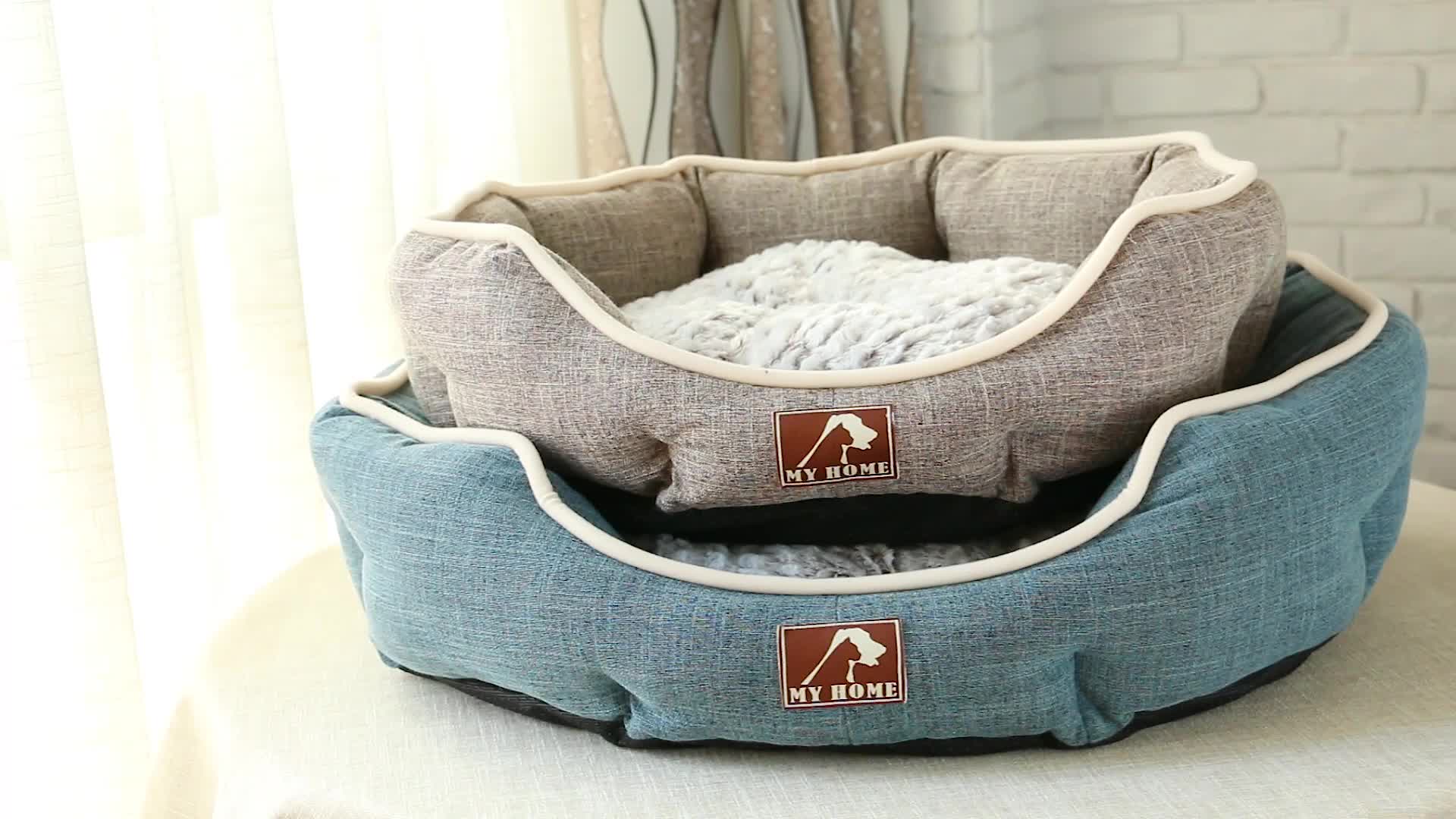 Fabric China Wholesale Foldable Luxury Pet Products Dog Bed For Dog