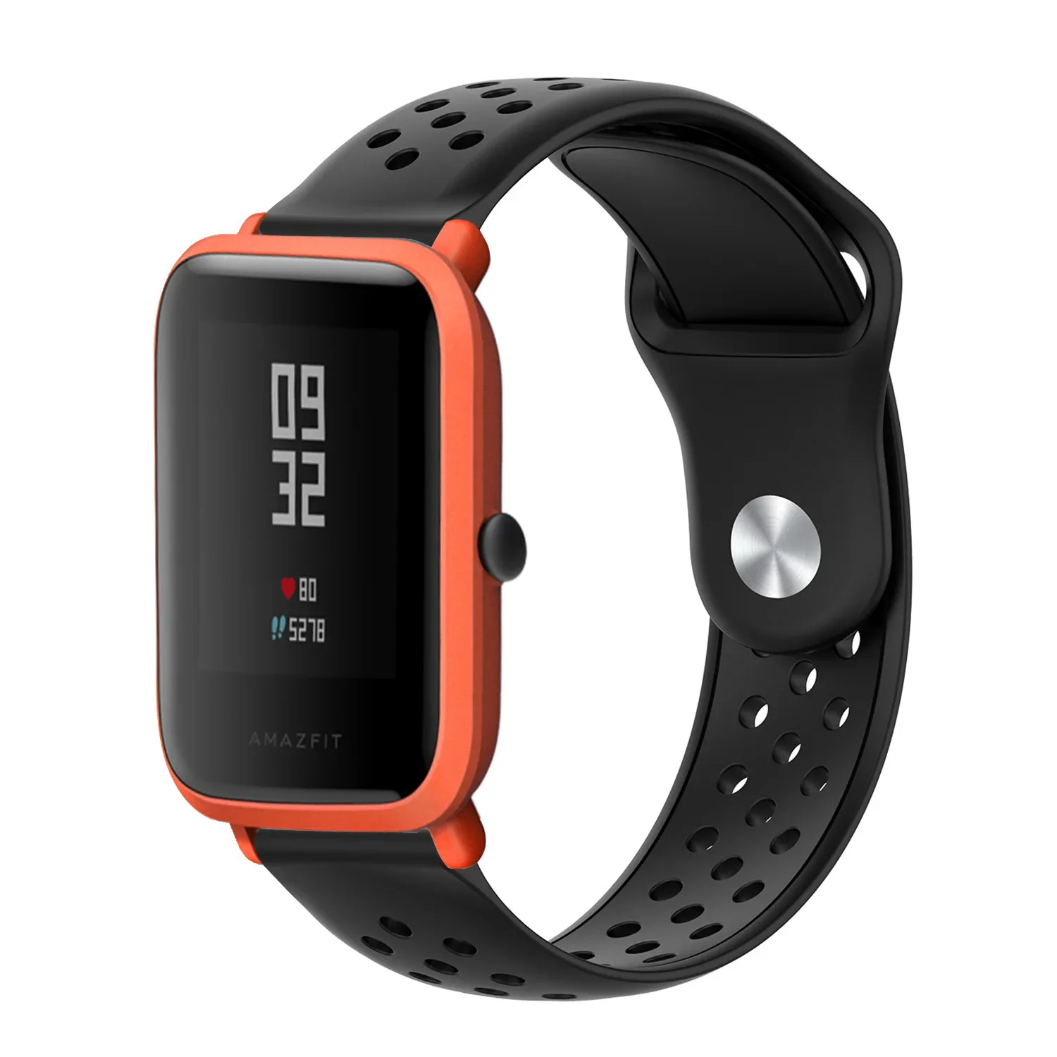 Подходит для Huamei Amazfit Mi Youth BIP A1608 спортивный ремешок 20мм дышащий силиконовый ремешок ремешок