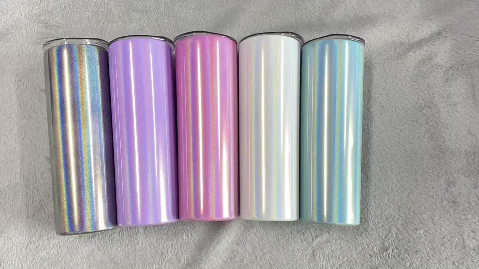 Wholesale Mixed Color 20oz 600ml Stainless Steel Rainbow Shimmer