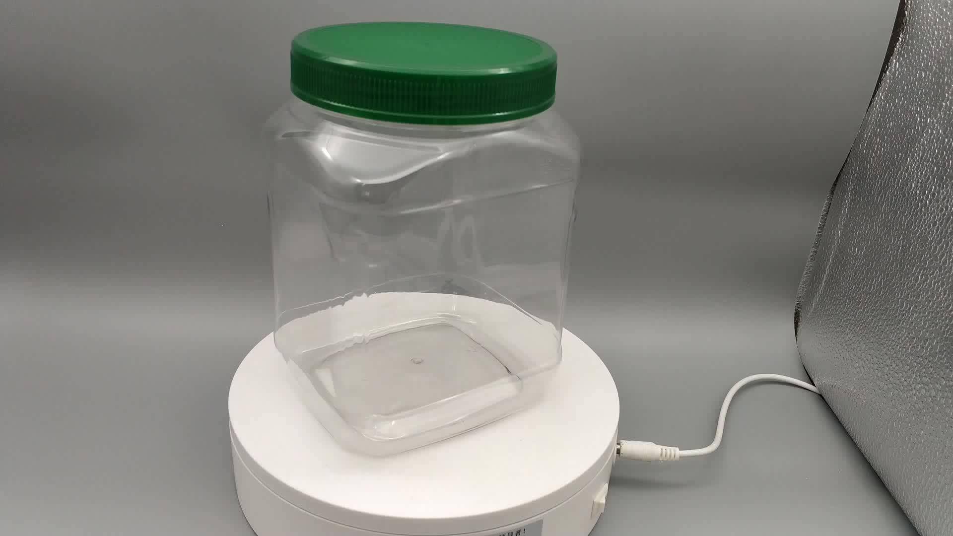 Wholesale Large Plastic Cookie Bottles Pet Candy Food Storage Jars With