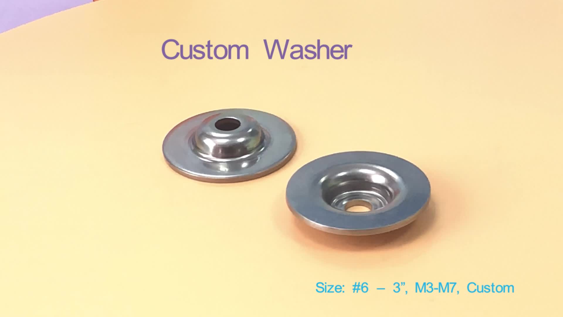 Custom Wooden Reel Stamping Stainless Steel Cup Washer Buy Stainless
