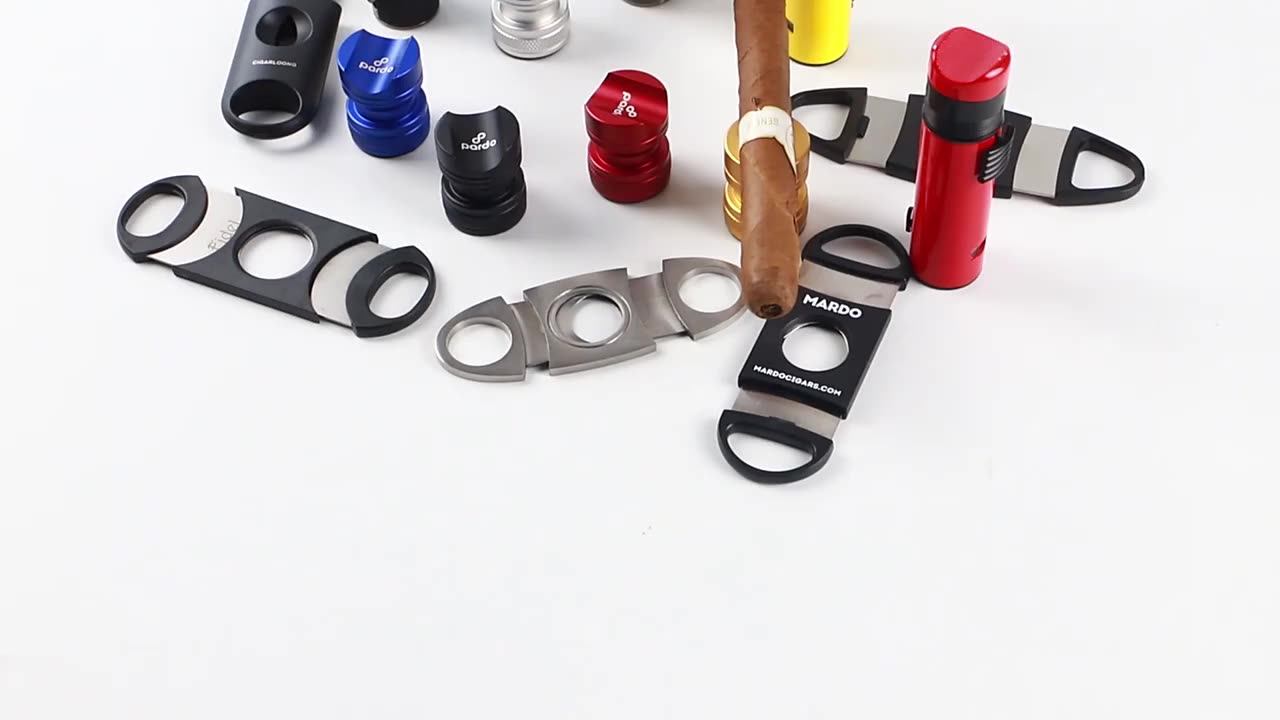 Cigar Accessories Aluminum Custom Logo Cigar Stand Pocket Cigar Holder Buy Cigar Accessories