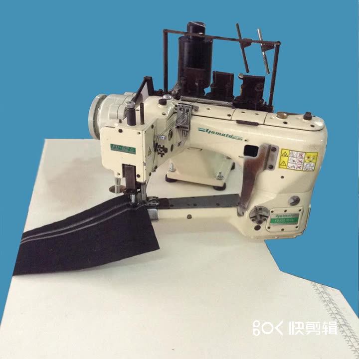 High Productivity Yamato Vfk Series 4 Needle 6 Thread Flatbed Sewing Machine With Active Thread