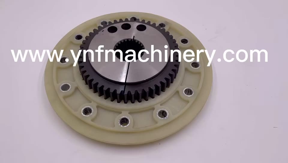 Flange Crankshaft Coupling Assembly Of Excavator Pile Parts 1918923 191