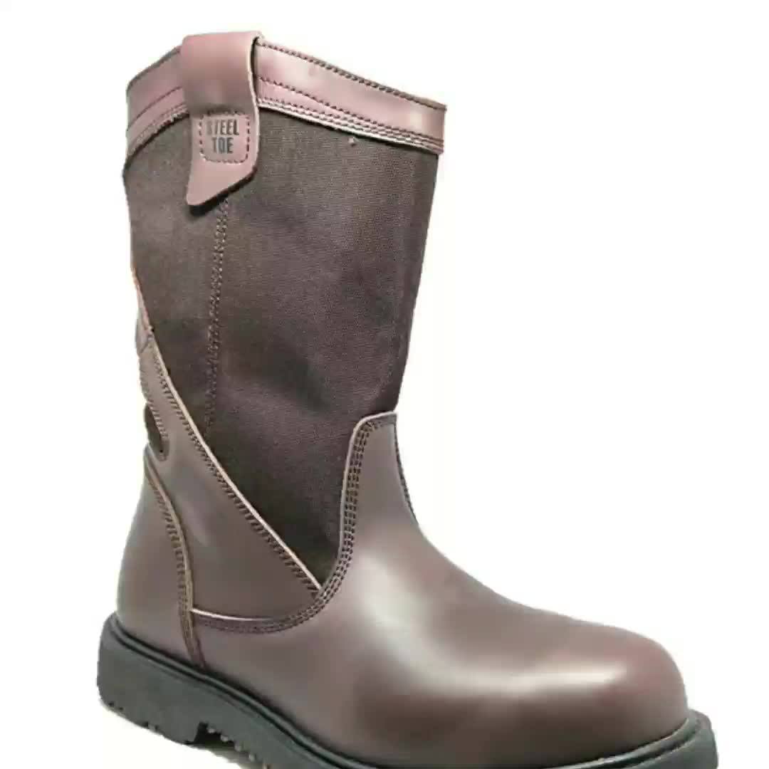 custom made steel toe boots