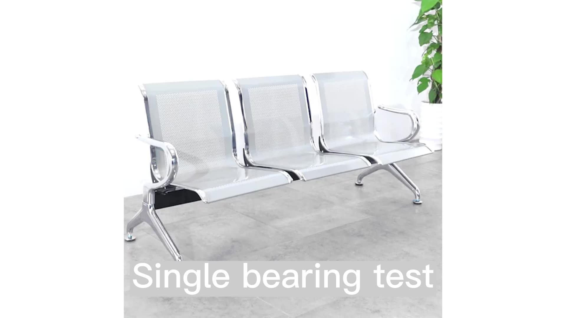 Airport Three Armrests Waiting Chairs Cinema Chairs Hospital Public Red Black Blue Row Seats
