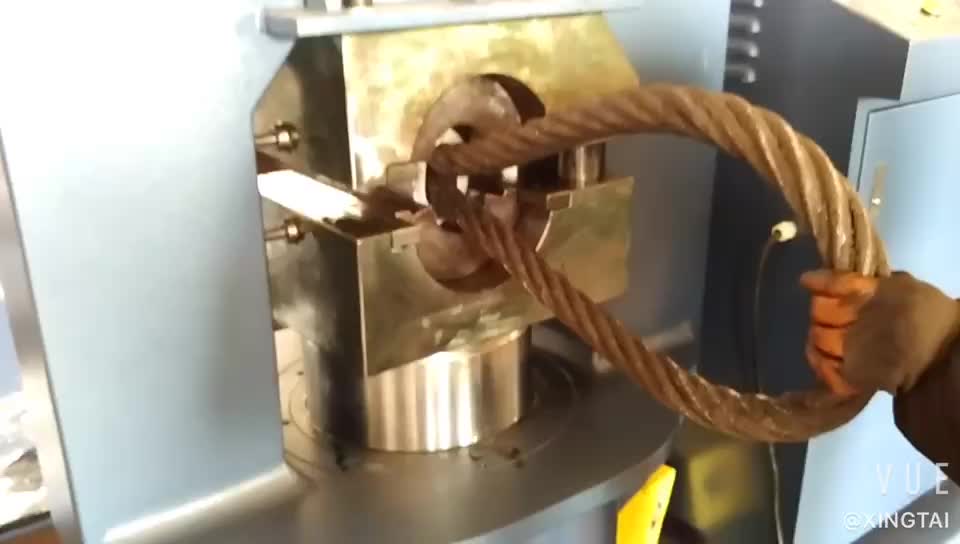 800ton Hydraulic Steel Wire Rope Grommet Sling Swaging Machine For Wire