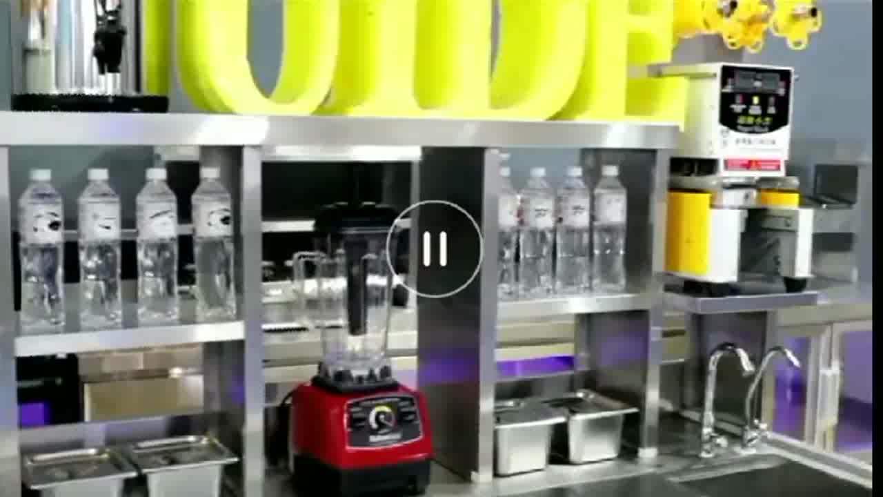 Hot Sale Stainless Steel Tea Counter Bubble Tea Equipment For Sale Milk