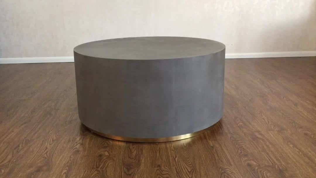 Outdoor Concrete Round Cement Coffee Table Buy Round Cement Coffee