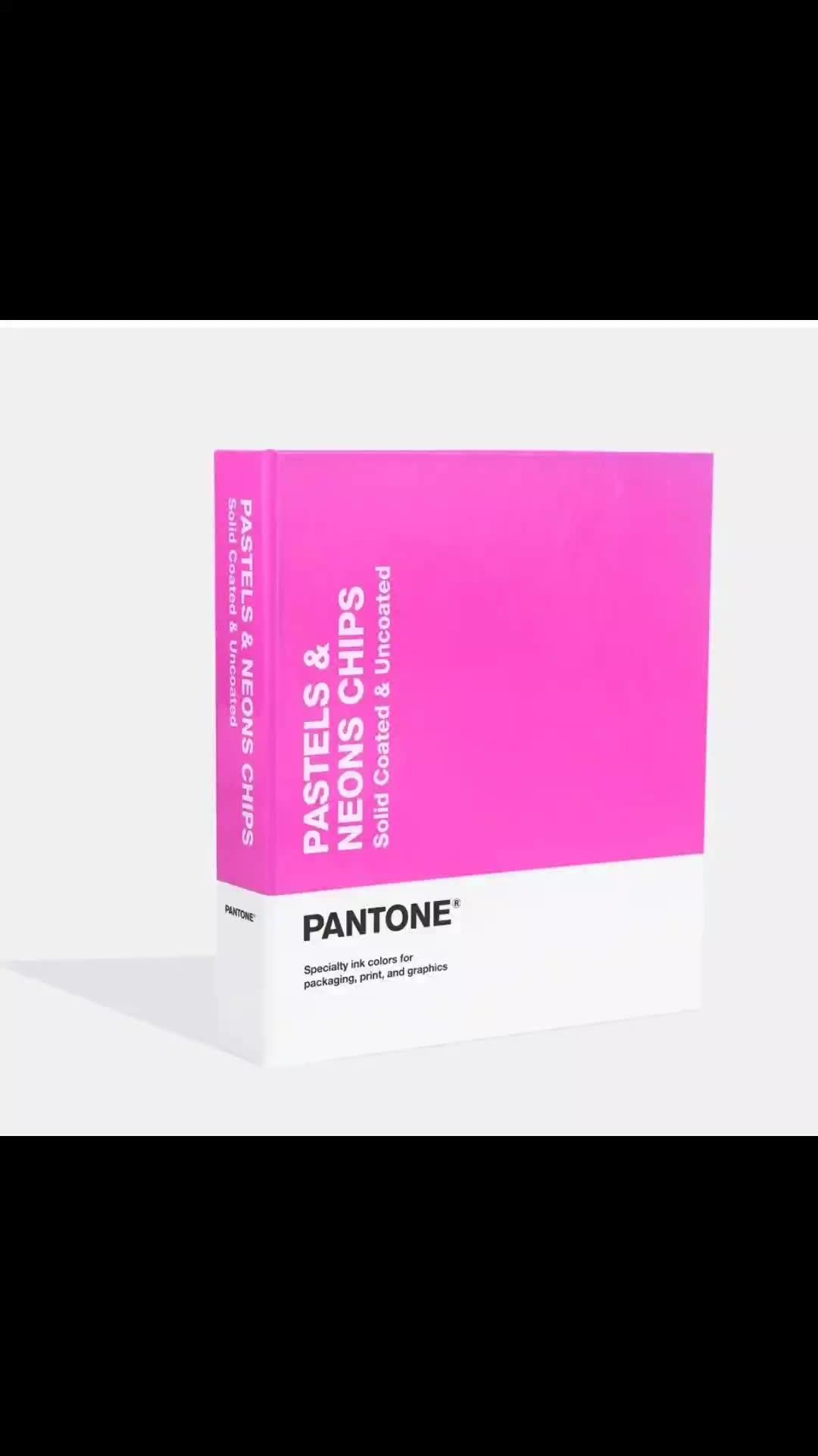 PANTONE Pastels & Neons Chips Book - GB1504C Colors Collection