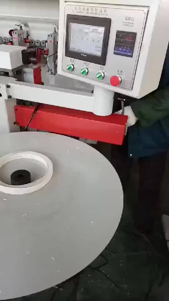 Fully Automatic Particle Board Woodworking Edge Banding Tape Machine