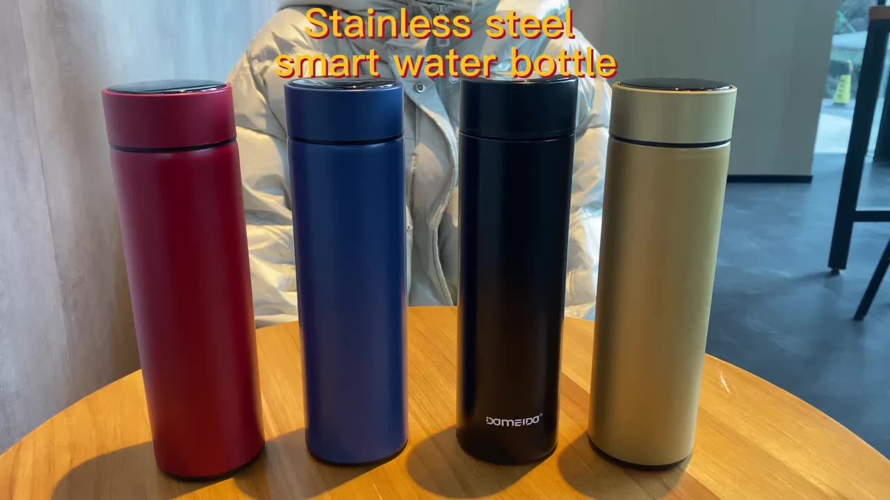 500ml Termo Thermos Bottle Cup Flask Led Temperature Display Stainless