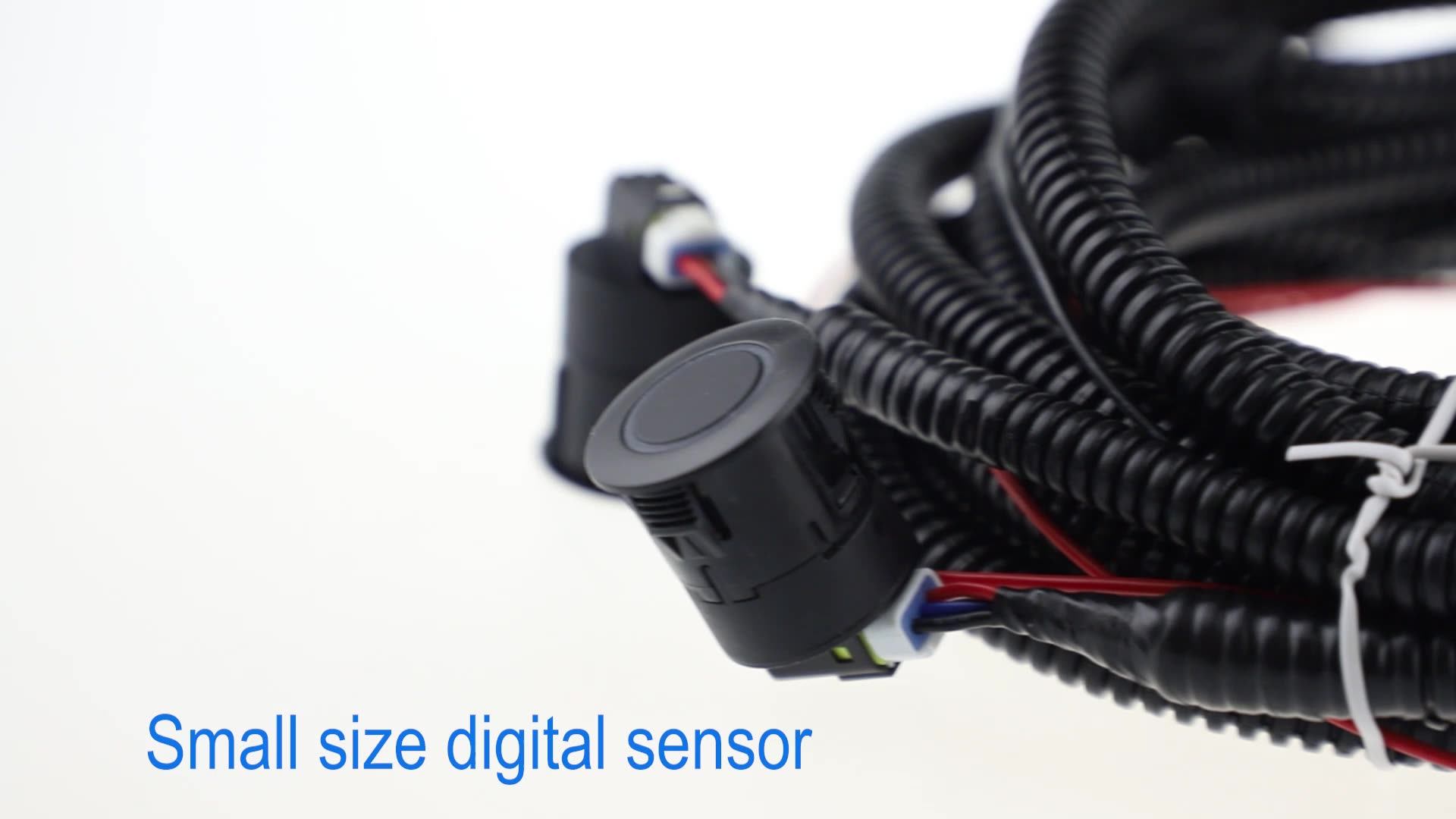 Rear Backup Electronic Garage Ultrasonic 21mm Parking Sensor Black With