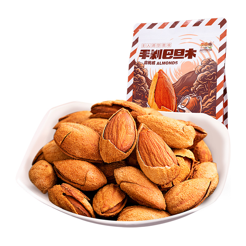 三只松鼠 手剥巴旦木 500g 天猫优惠券折后¥38.9包邮(¥39.9-1) 三只松鼠 手剥巴旦木 500g 天猫优惠券折后¥38.9包邮(¥39.9-1)