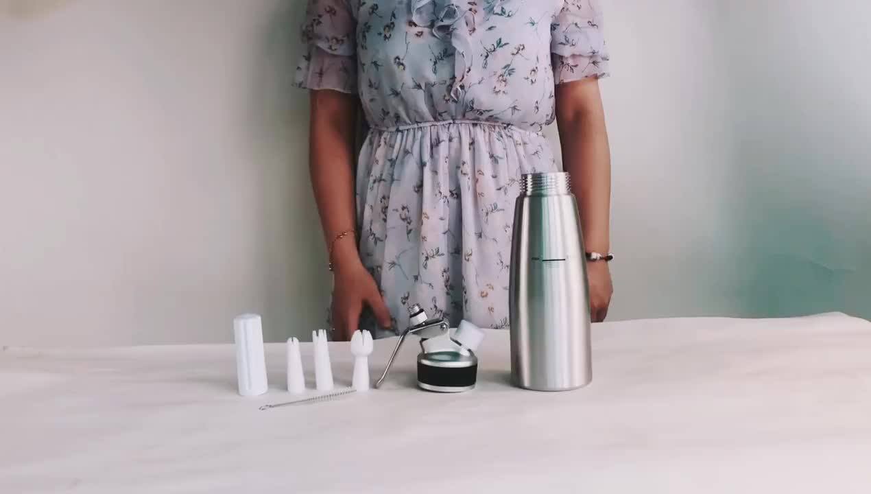 Factory Hot Sales Custom Whipped Cream Charger Whipper Aluminum Maker