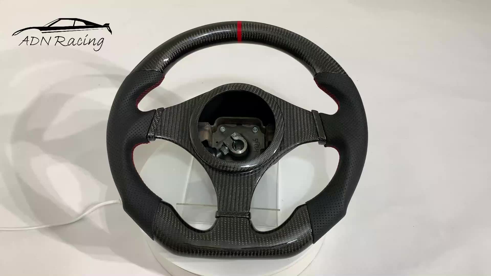 Custom Carbon Fiber Steering Wheel For Mitsubishi Lancer Evo 7 8 9