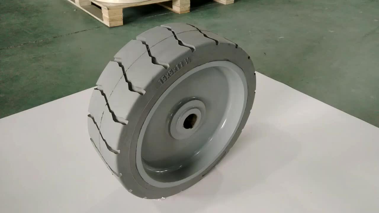 High Quality Scissor Lift Tires 12x4.5 12.5x4.25 15x5 16x5 16x6 200x8 230x80 250x80 250x100