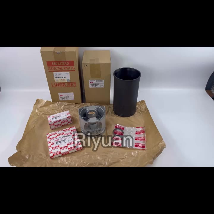 Isuzu Cylinder Liner Component 1-87812776-4 for ZX330