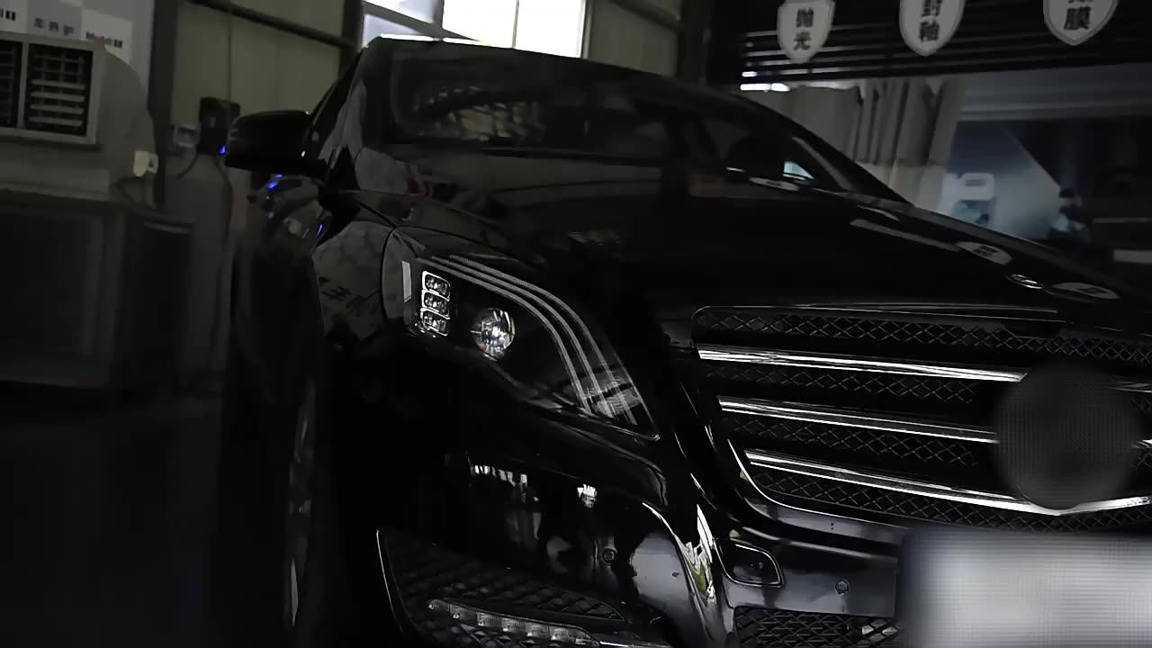 Upgrade Maybach Style Led Headlamp Headlight Assembly For Mercedes Benz
