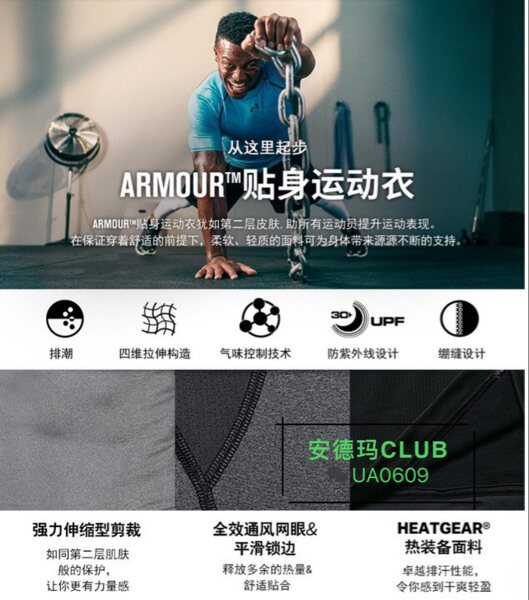 Vêtement fitness homme collants - Ref 608360 Image 8